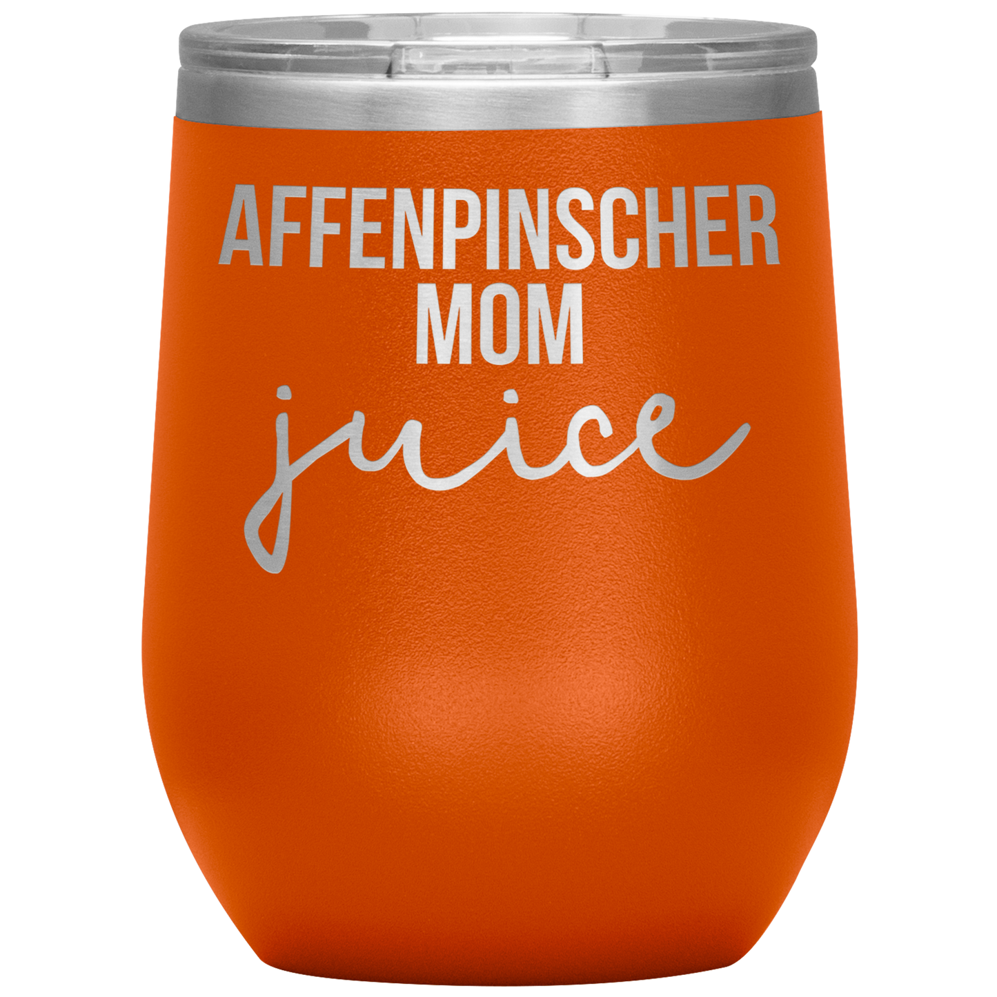 Affenpinscher Mom Wine Tumbler, Funny Travel Wine Cup, Birthday Gifts for Men and Women