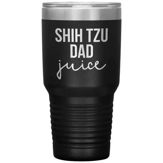 Shih Tzu Dad Tumbler, Shih Tzu Dad Gifts, Travel Coffee Mug, Birthday Gifts for Men and Women