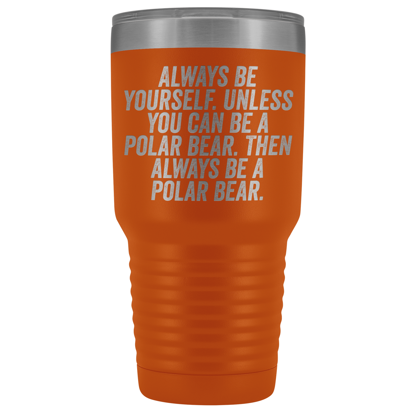 Tumbler Polar Bear Dons Polar Bear, Mug de l'ours polaire