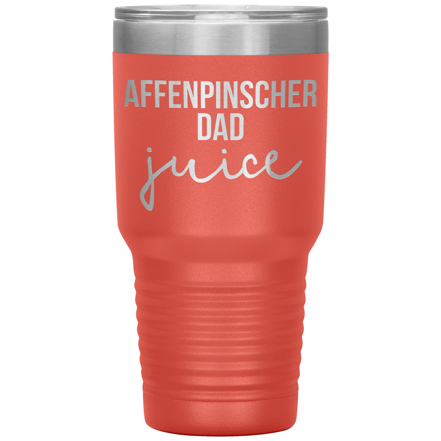 Affenpinscher Dad Tumbler, Funny Travel Coffee Mug, Birthday Gifts for Men and Women