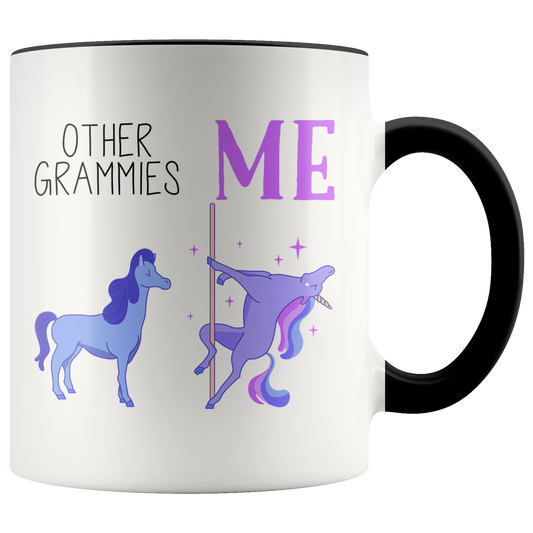 Grammy Gifts, Grammy Coffee Mug, Two Tone Accent Cup, Birthday Gift for Men and Women