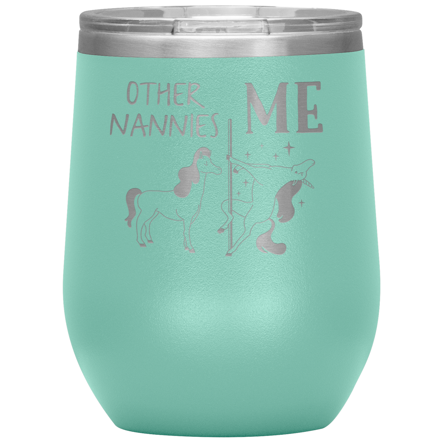 Nanny Wine Tumbler, Nanny Gifts, Travel Wine Cup, Birthday Gifts for Men and Women