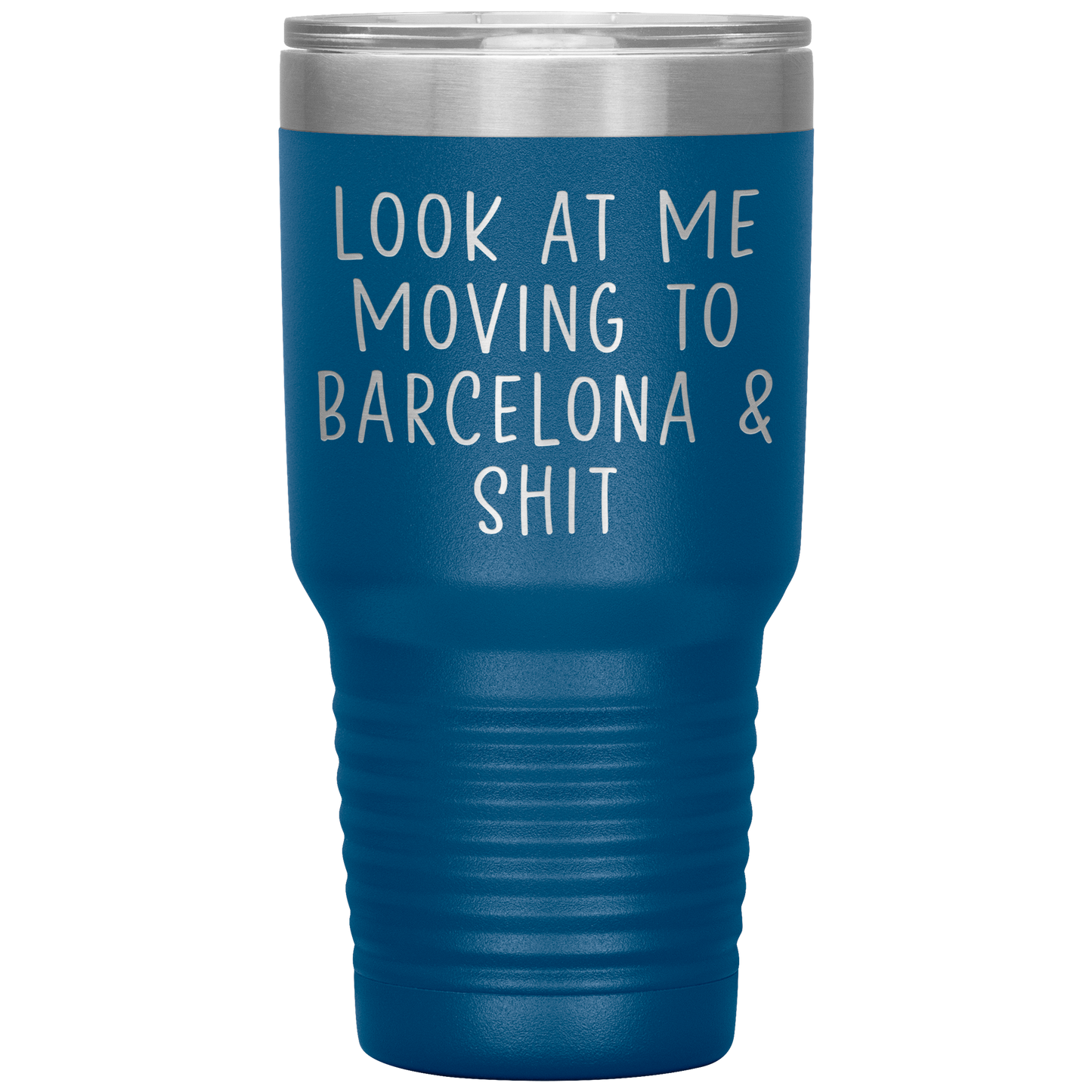 Moving to Barcelona Spain Tumbler, Funny Travel Coffee Mug, Birthday Gifts for Men and Women