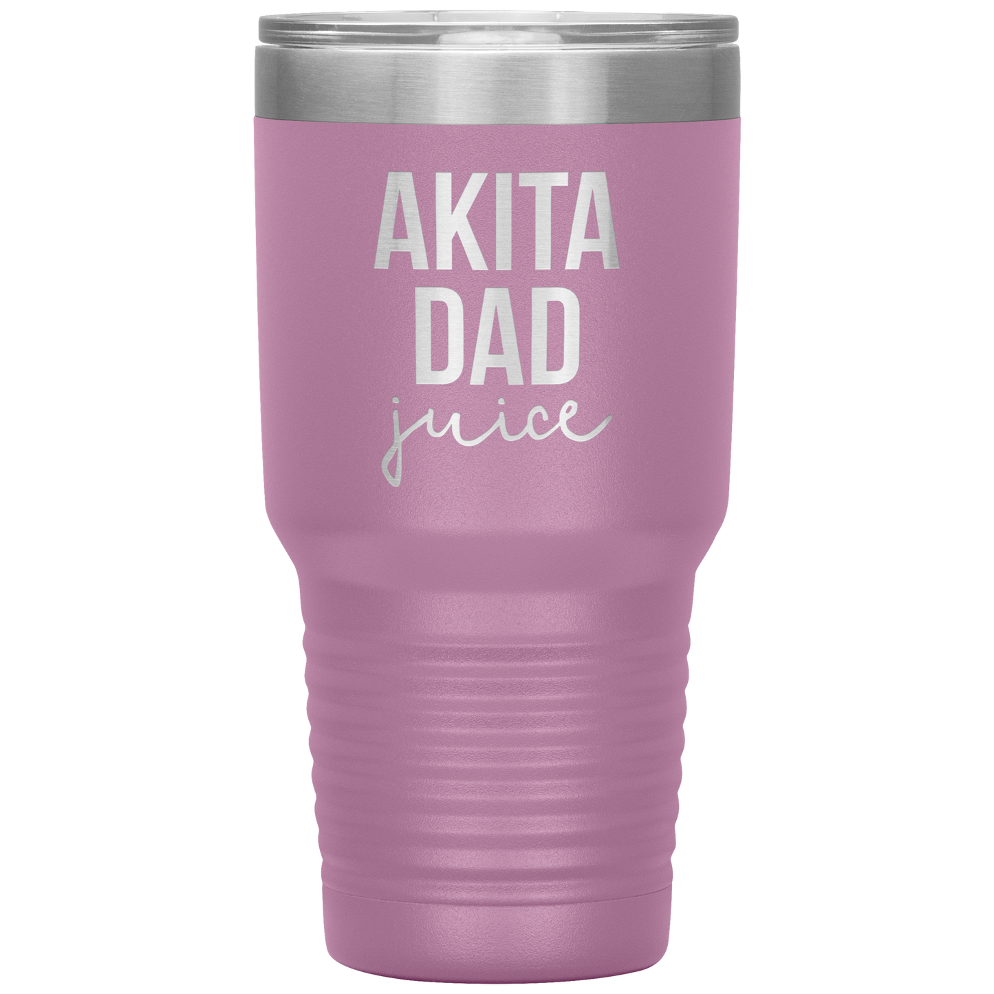 Akita Dad Tumbler, Funny Travel Coffee Mug, Birthday Gifts for Men and Women