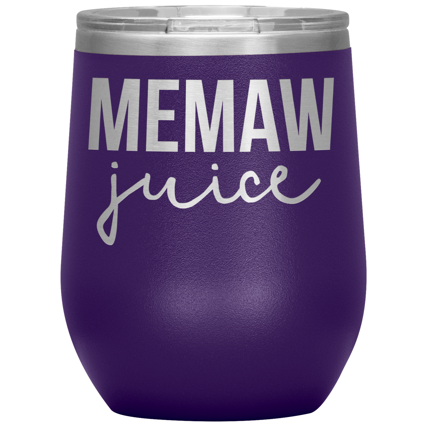 Memaw Wine Tumbler, Memaw Gifts, Travel Wine Cup, Cadeaux d’anniversaire pour hommes et femmes