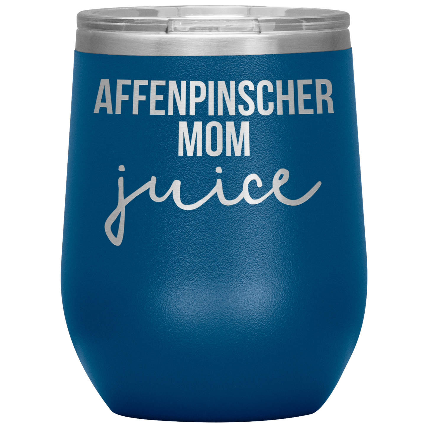 Affenpinscher Mom Wine Tumbler, Funny Travel Wine Cup, Birthday Gifts for Men and Women