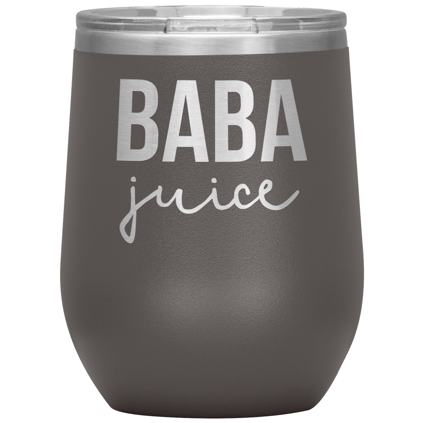 Baba Wine Tumbler, Baba Gifts, Travel Wine Cup, Birthday Gifts for Men and Women