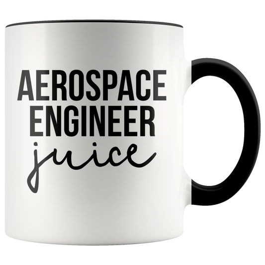 Aerospace engineer Gifts, Coffee Mug, Two Tone Accent Cup, Birthday Gift for Men and Women