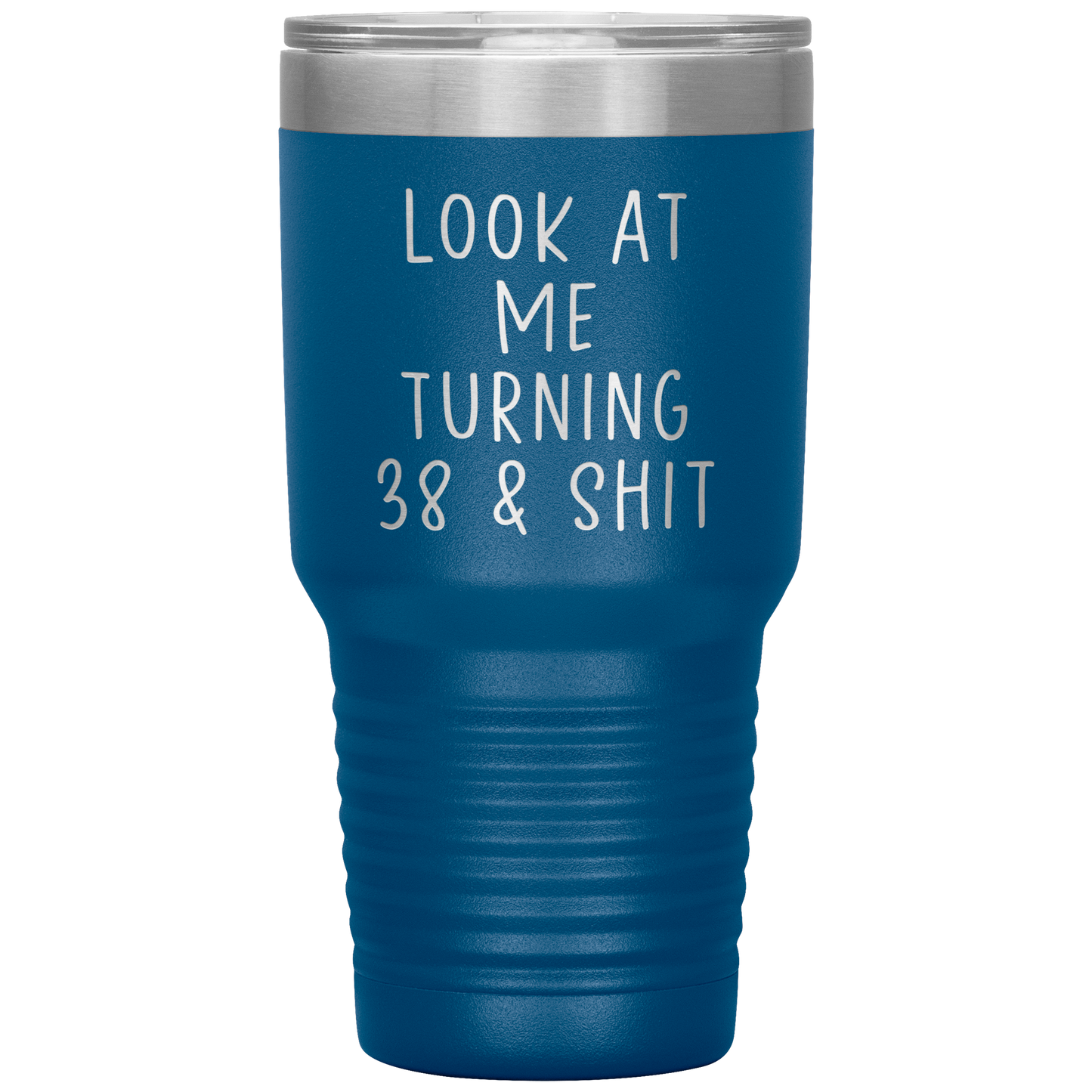 38th Birthday Tumbler, 38th Birthday Gifts, Travel Coffee Mug, Birthday Gifts for Men and Women