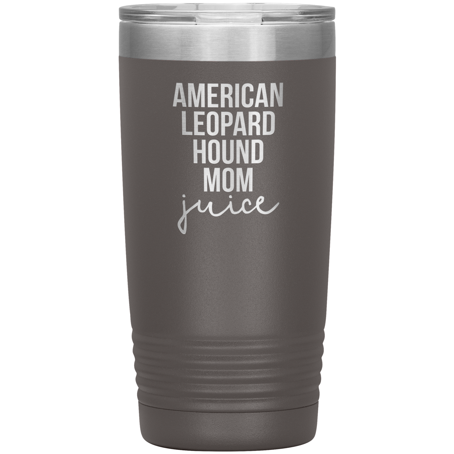 American Leopard Hound Mom Tumbler, Funny Travel Coffee Mug, Birthday Gifts for Men and Women