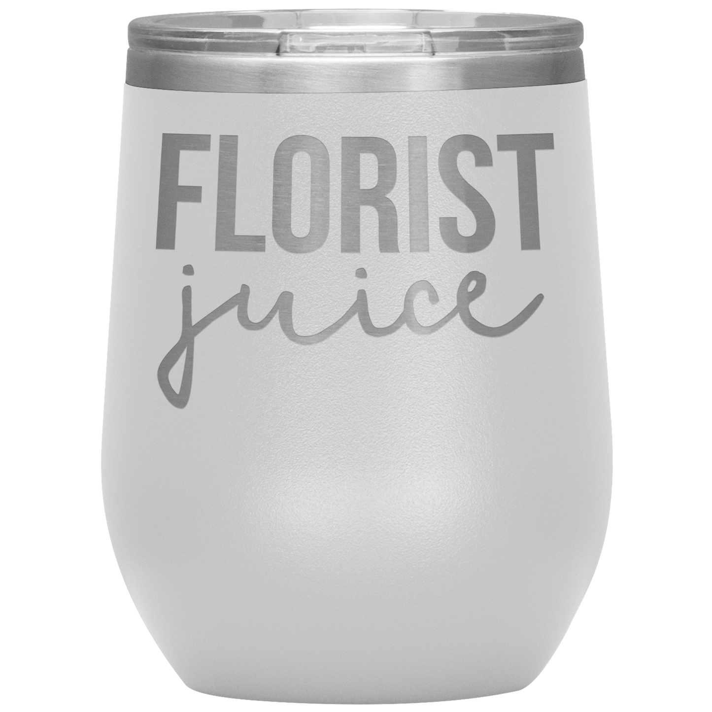 Florist Wine Tumbler, Florist Gifts, Florist Wine Cup, Birthday Gifts for Men and Women