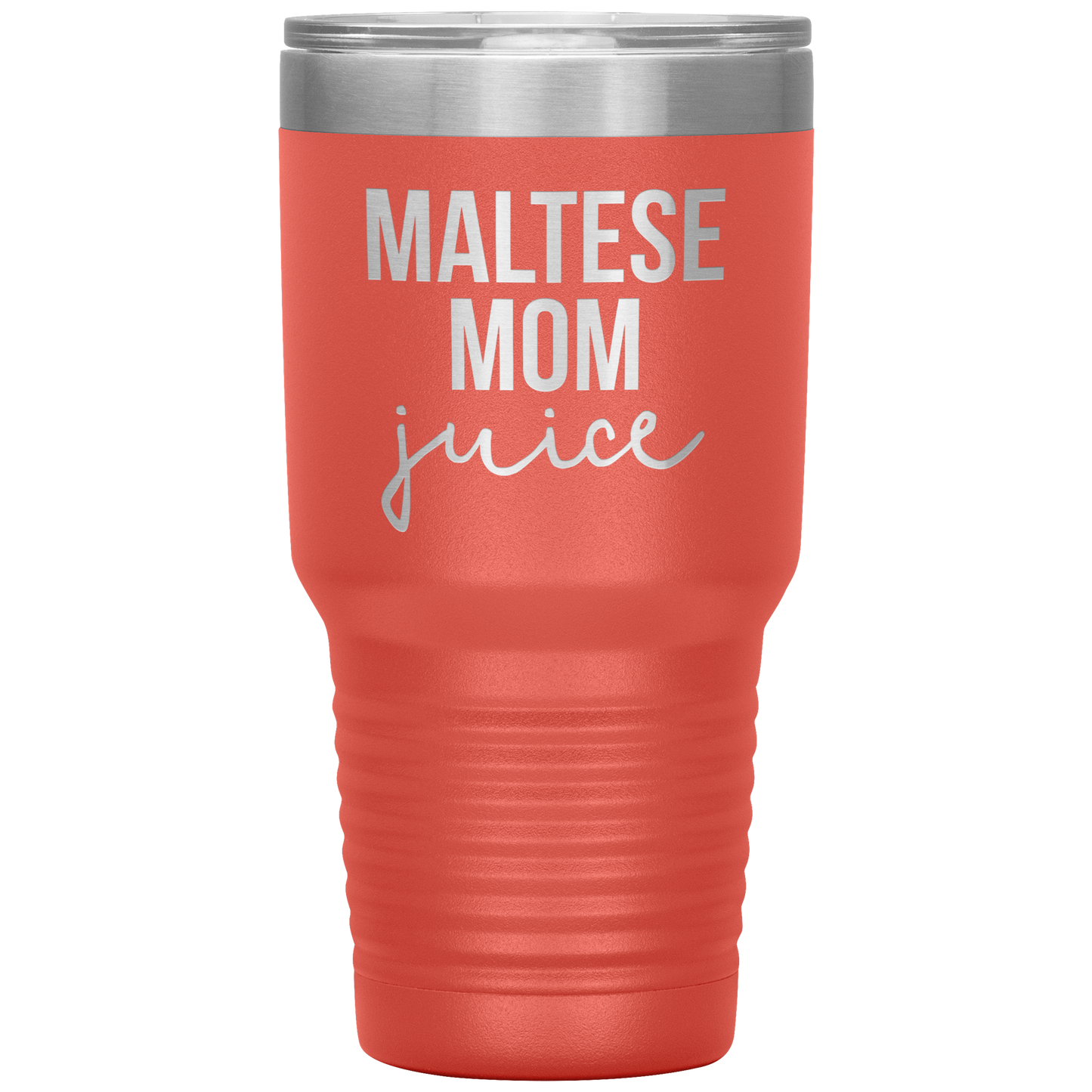 Maltese Mom Tumbler, Maltese Mom Gifts, Travel Coffee Mug, Birthday Gifts for Men and Women