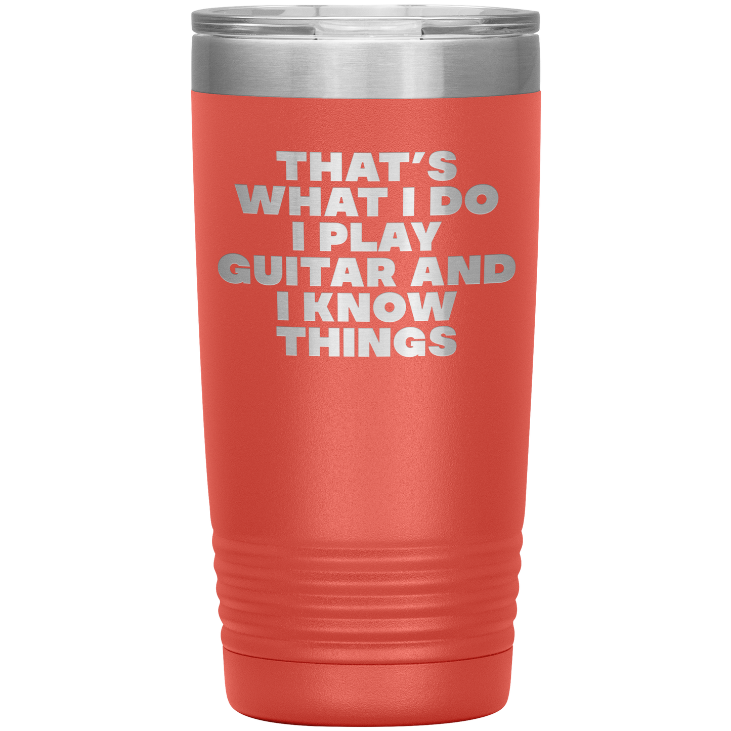 Guitarist Tumbler, Guitarist Gifts, Travel Coffee Mug, Birthday Gifts for Men and Women