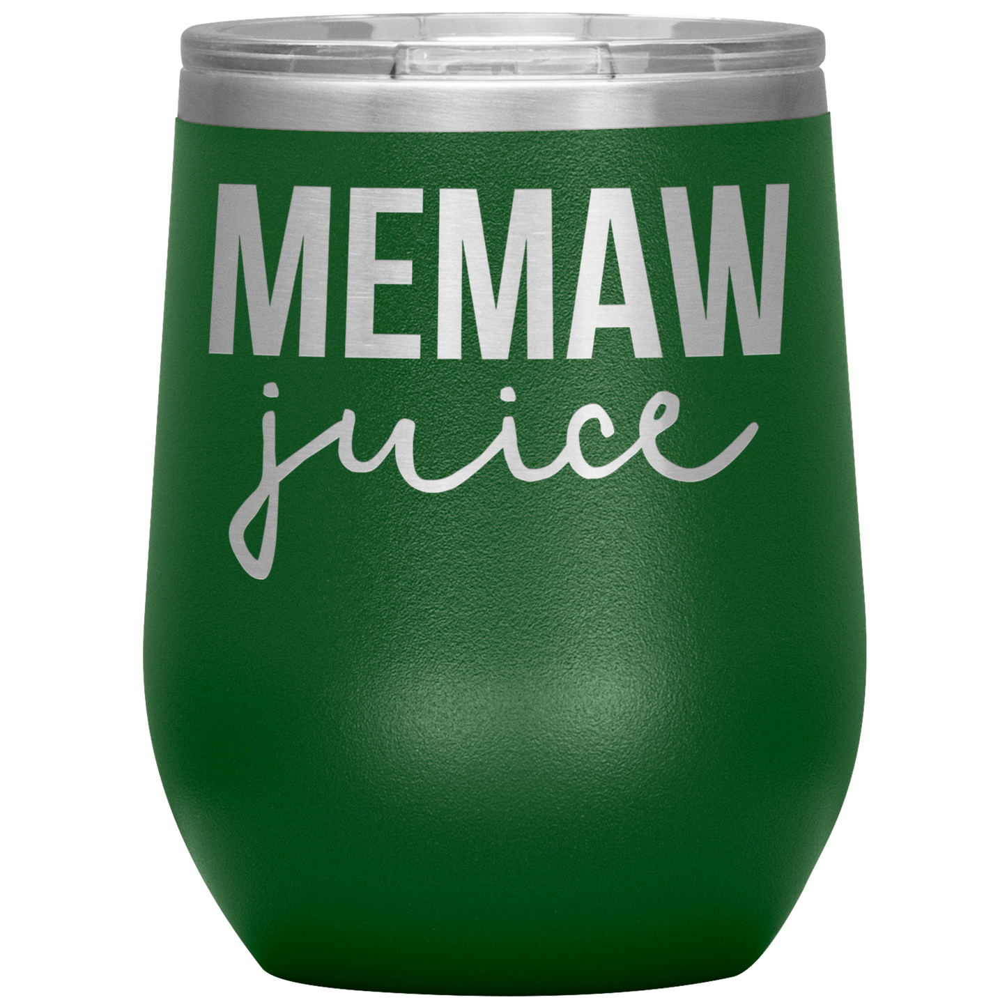 Memaw Wine Tumbler, Memaw Gifts, Travel Wine Cup, Cadeaux d’anniversaire pour hommes et femmes