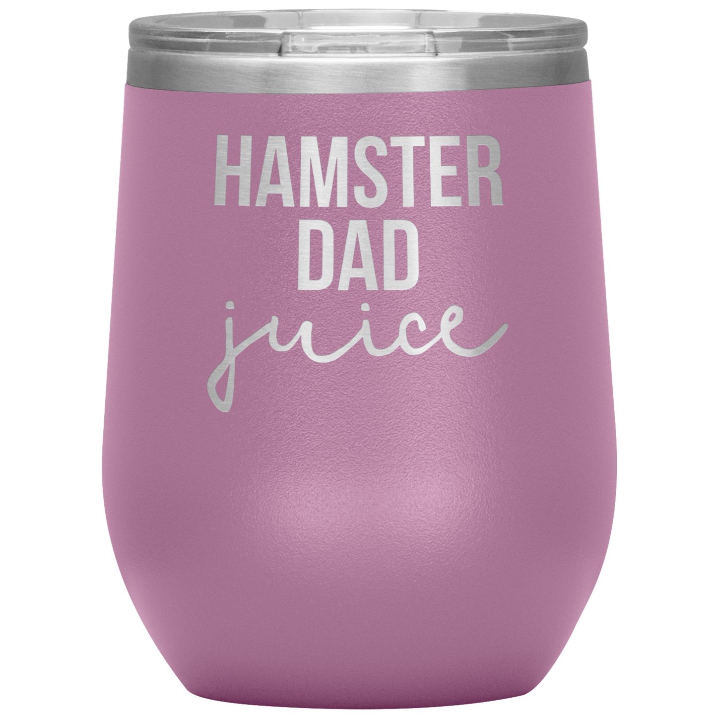 Hamster Dad Wine Tumbler, Hamster Dad Gifts, Travel Wine Cup, Birthday Gifts for Men and Women