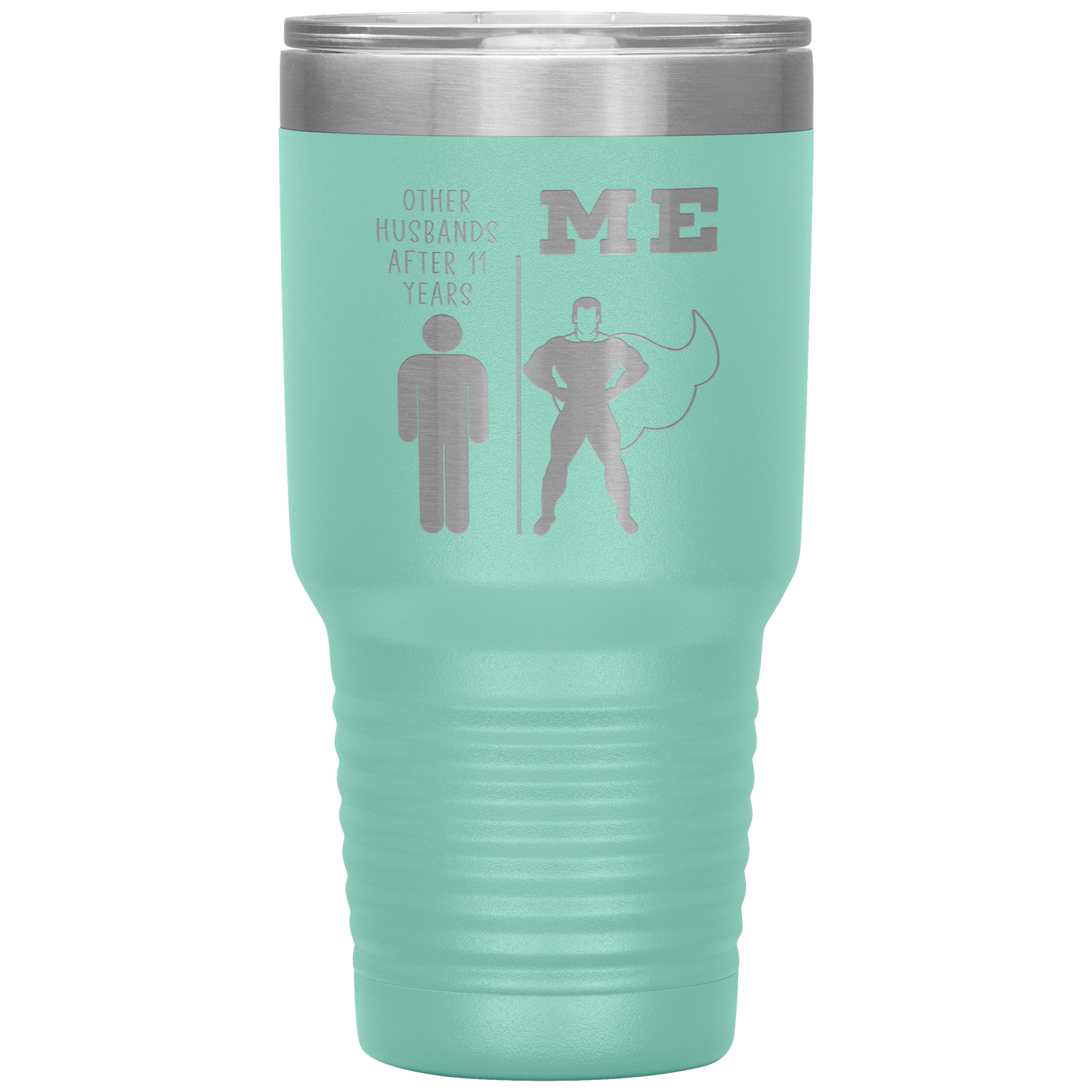 11th Anniversary Gifts for Husband, 11 Year Anniversary Gifts for Men, Tumbler Mug