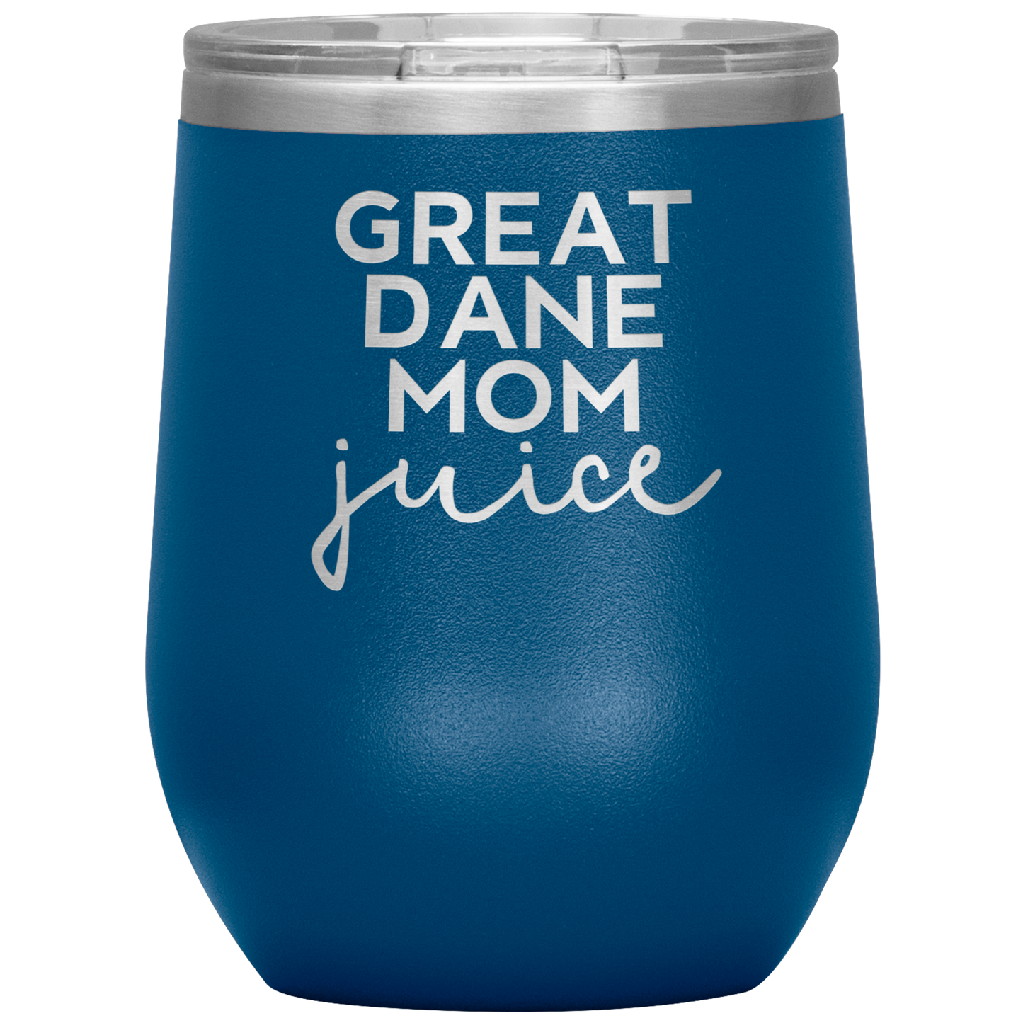 Great Dane Mom Wine Tumbler, Great Dane Mom Gifts, Travel Wine Cup, Presentes de Aniversário para Homens e Mulheres