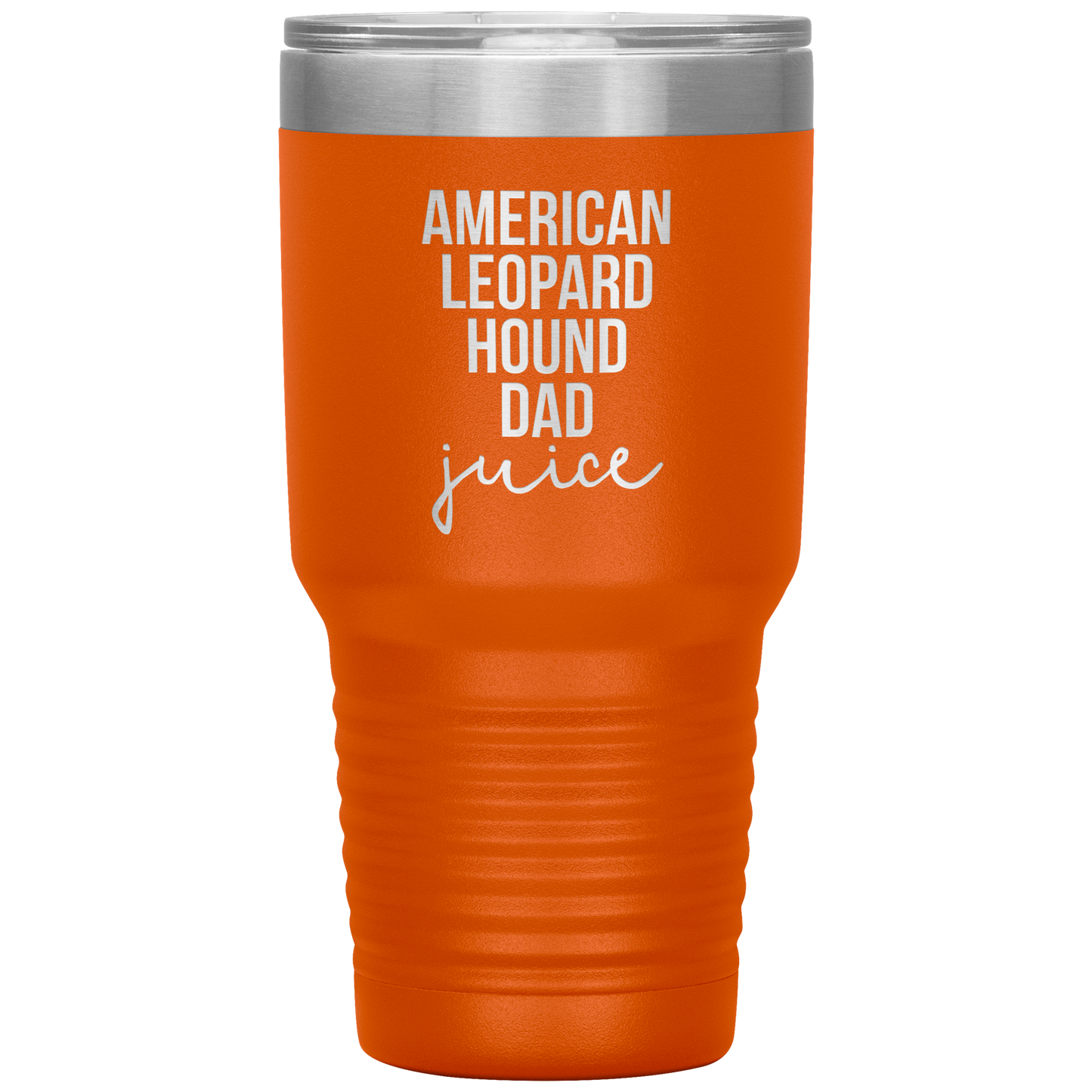 American Leopard Hound Dad Tumbler, Funny Travel Coffee Mug, Birthday Gifts for Men and Women