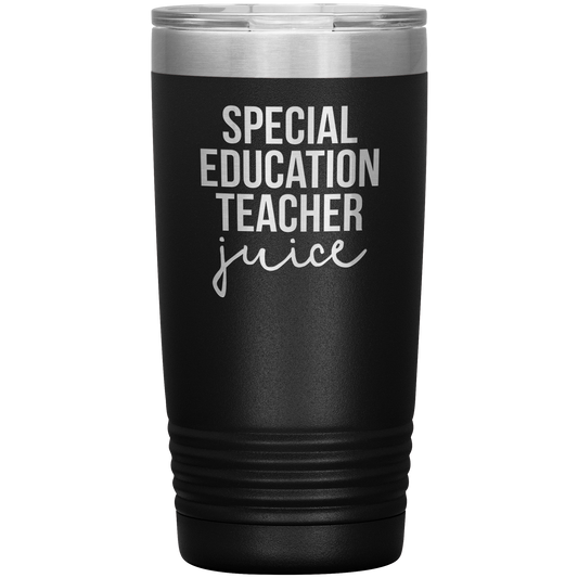 Éducation spéciale Enseignant Tumbler, Special Education Teacher Gifts, Travel Coffee Mug, Birthday Gifts for Men and Women