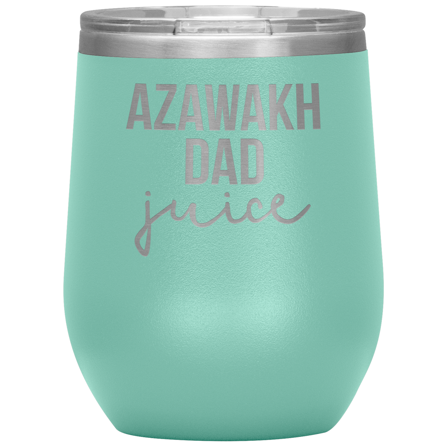 Azawakh Dad Wine Tumbler, Funny Travel Wine Cup, Birthday Gifts for Men and Women