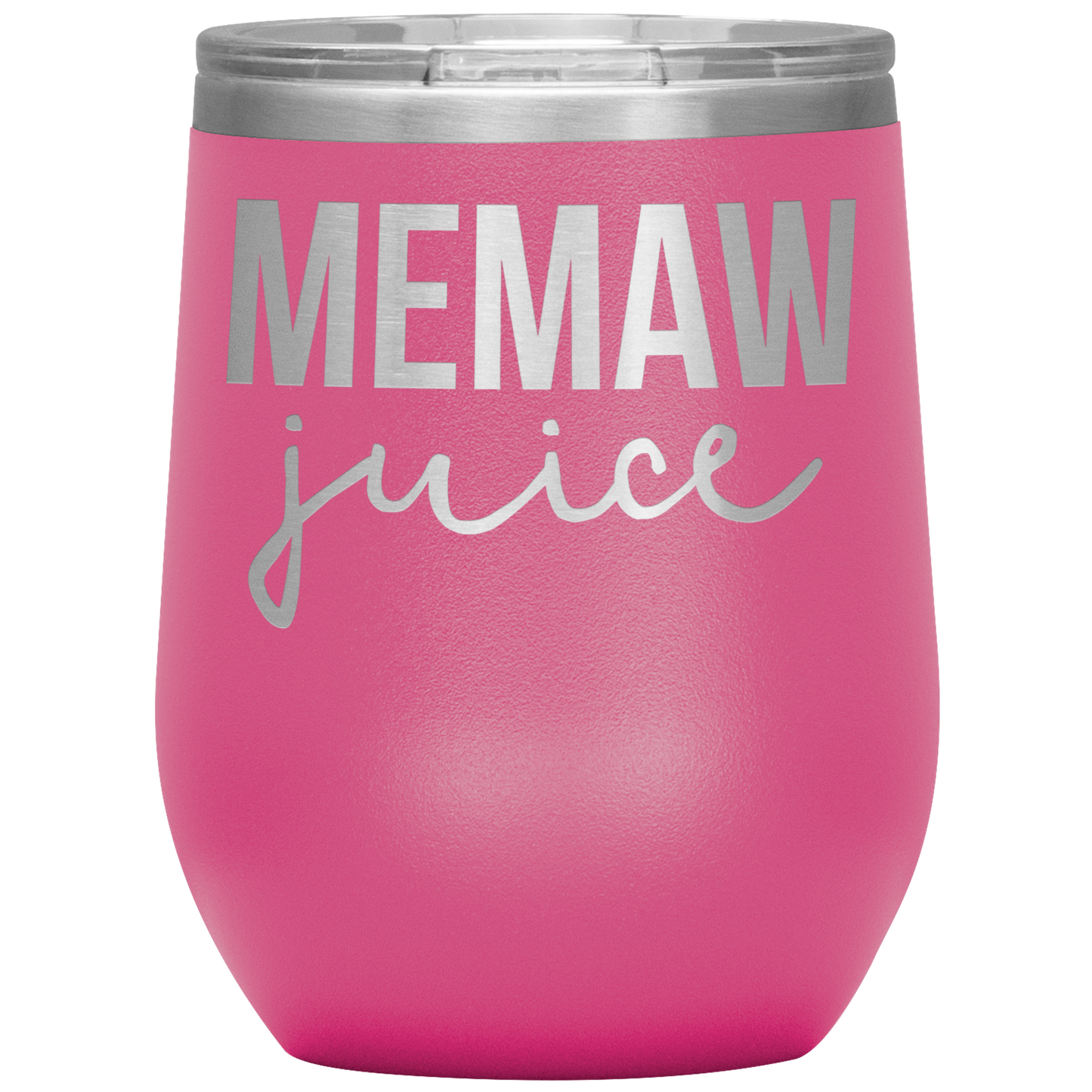 Memaw Wine Tumbler, Memaw Gifts, Travel Wine Cup, Cadeaux d’anniversaire pour hommes et femmes