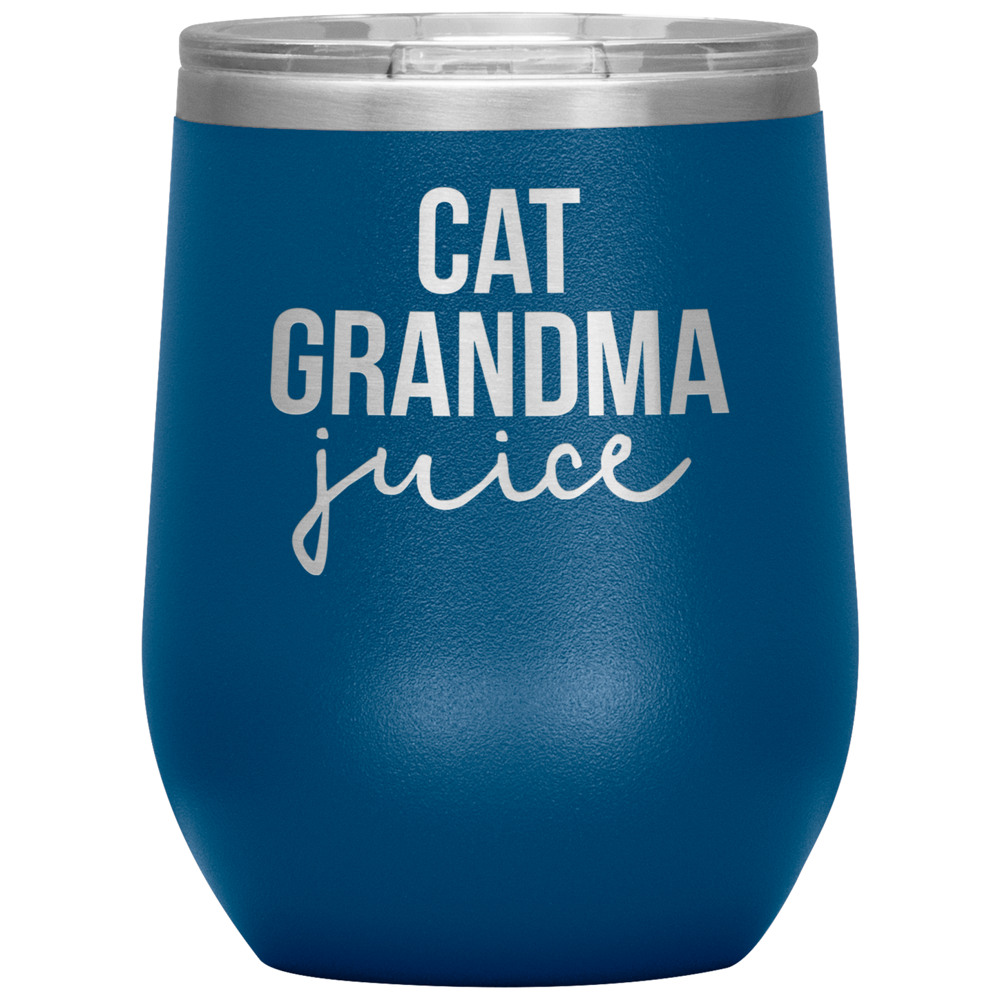 Cat Grandma Wine Tumbler, Cat Grandma Gifts, Travel Wine Cup, Birthday Gifts for Men and Women