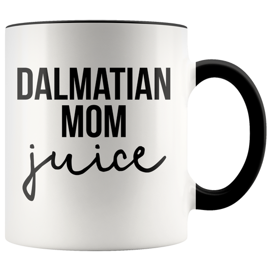 Dalmatian Mom Gifts, Coffee Mug, Two Tone Accent Cup, Birthday Gift for Men and Women