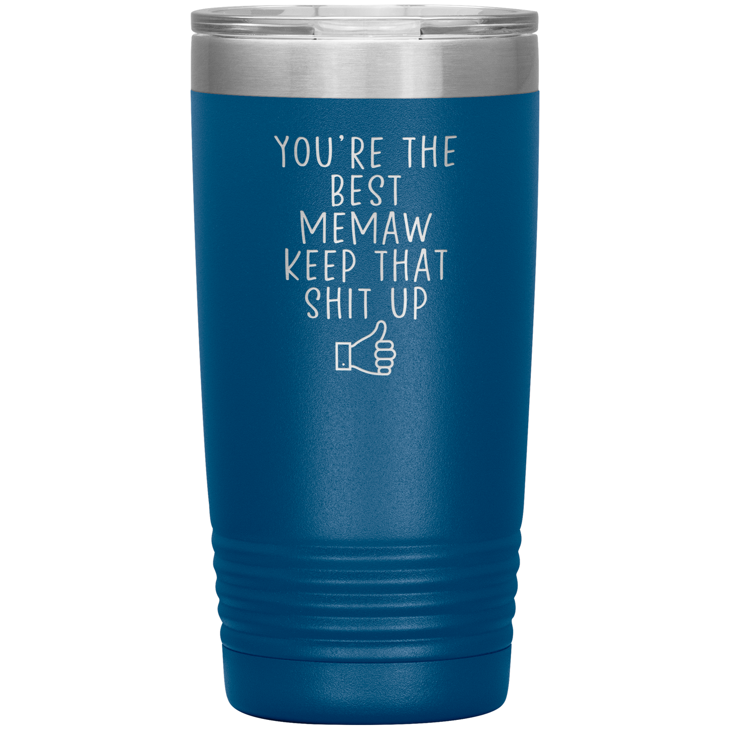 Memaw Tumbler, Memaw Gifts, Travel Coffee Mug, Birthday Gifts for Men and Women