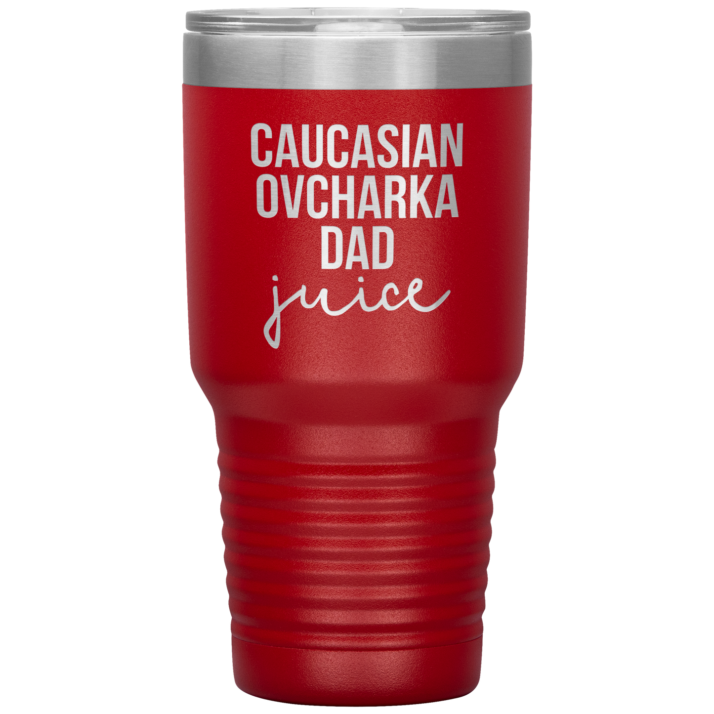 Caucasian Ovcharka Dad Tumbler, Caucasian Ovcharka Dad Gifts, Travel Coffee Mug, Birthday Gifts for Men and Women