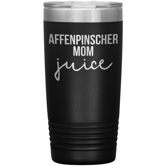 Affenpinscher Mom Tumbler, Funny Travel Coffee Mug, Birthday Gifts for Men and Women