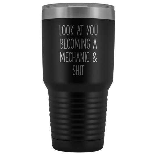 MECHANIC TUMBLER Funny Mechanic Gift Mechanic Mom and Dad Coffee Mug Best Friend Cup Sister Birthday Gifts Brother Mugs