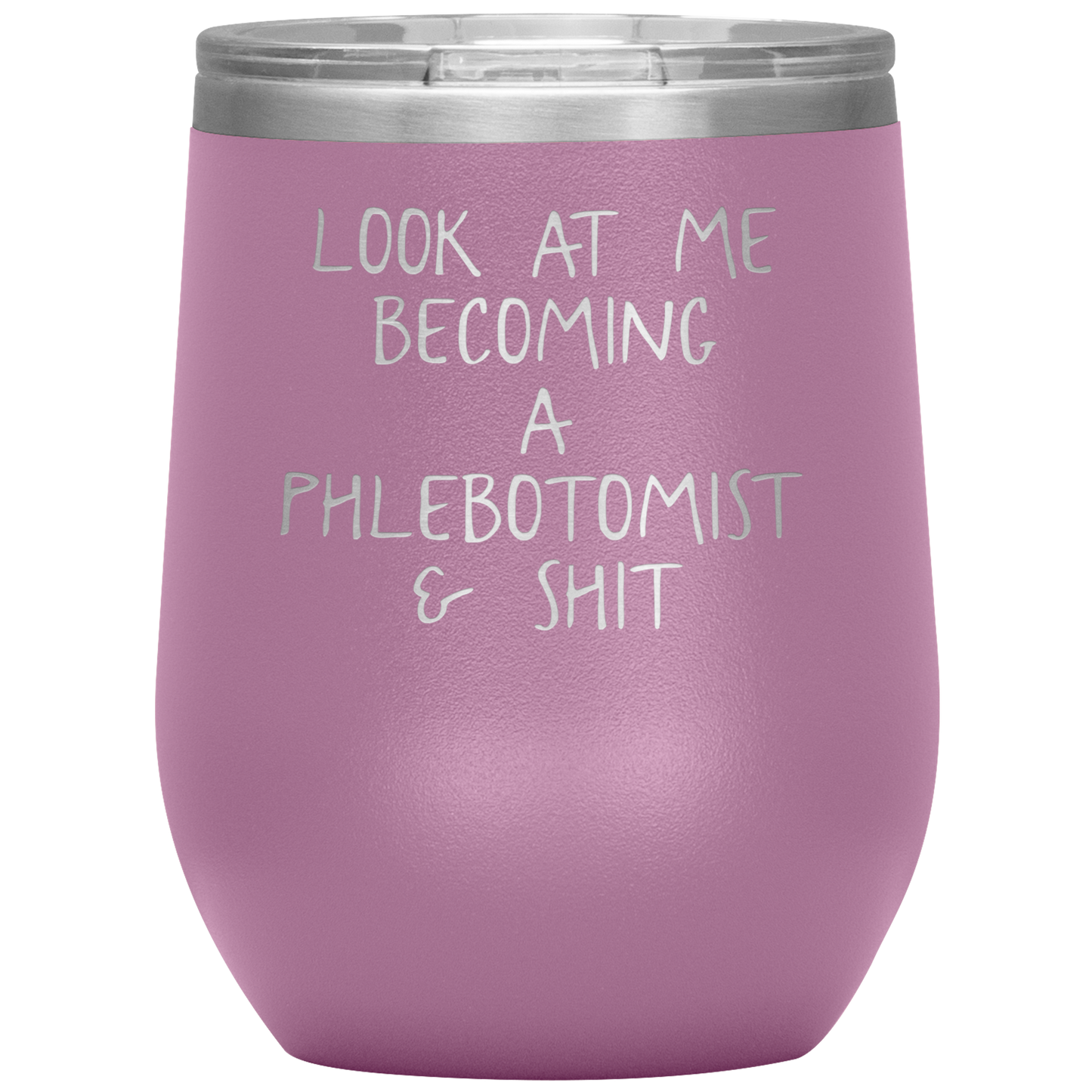 Vaso de vino de Phlebotomy, regalos de Phlebotomist, taza de vino de Phlebotomy, regalos del cumpleaños para hombres y mujeres