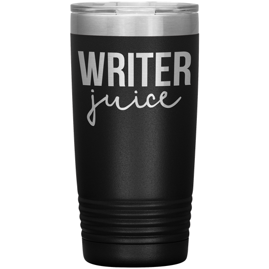 Écrivain Tumbler, Writer Cadeaux, Travel Coffee Mug, Birthday Gifts for Men and Women