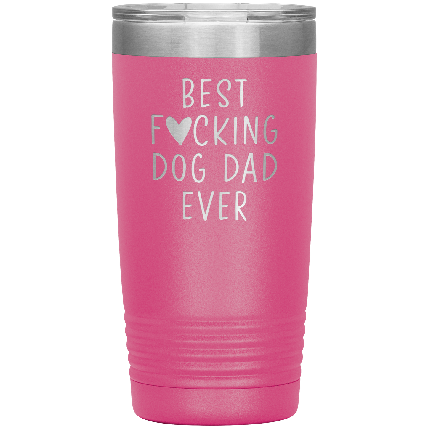 Dog Dad Tumbler, Dog Dad Gifts, Travel Coffee Mug, Birthday Gifts for Men and Women