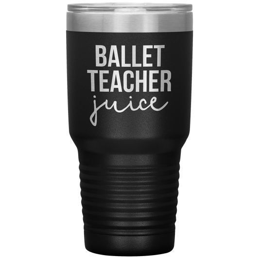 Ballet Teacher Tumbler, Ballet Teacher Gifts, Travel Coffee Mug, Regali di compleanno per uomini e donne