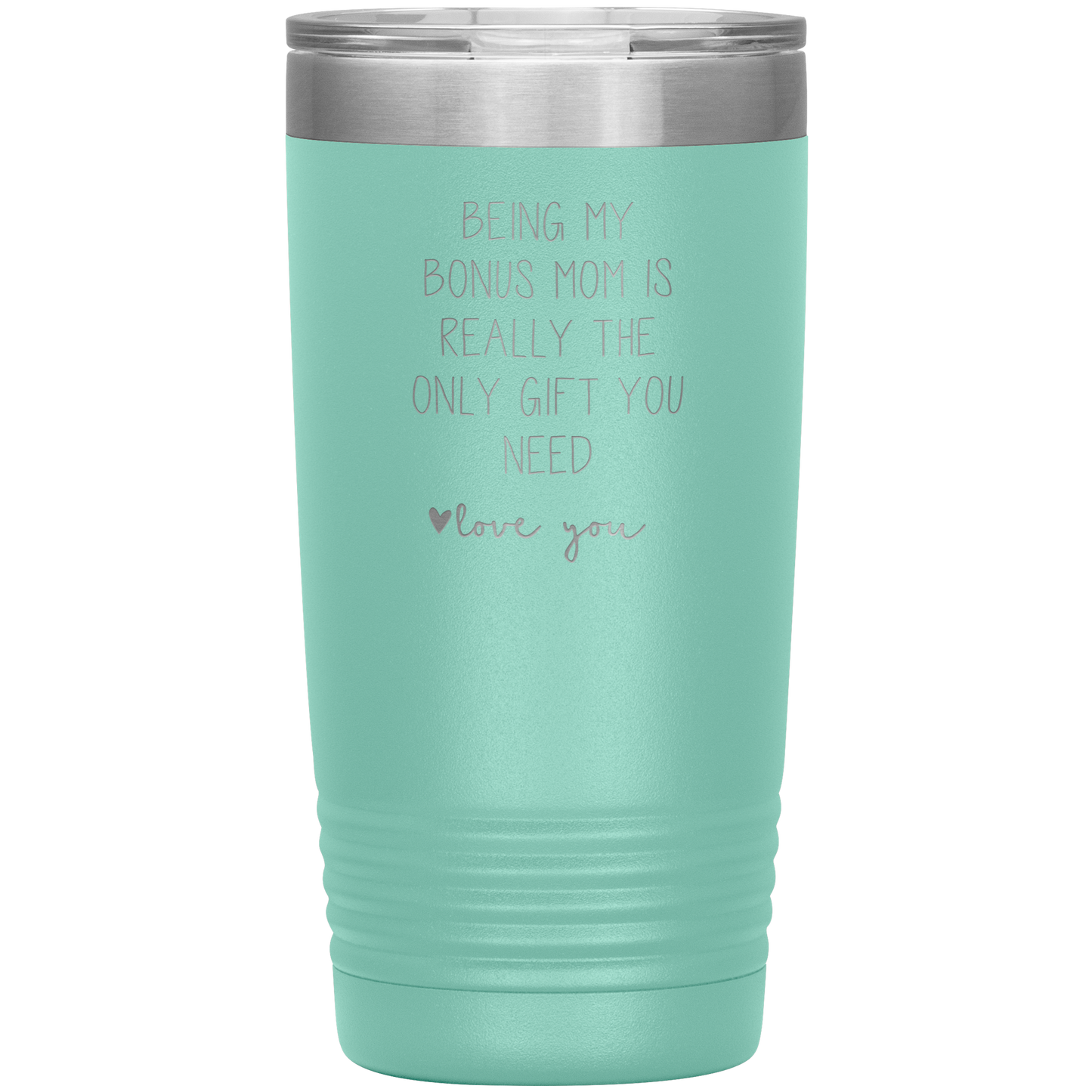 Bonus Mom Tumbler, Bonus Mom Gifts, Travel Coffee Mug, Birthday Gifts for Men and Women