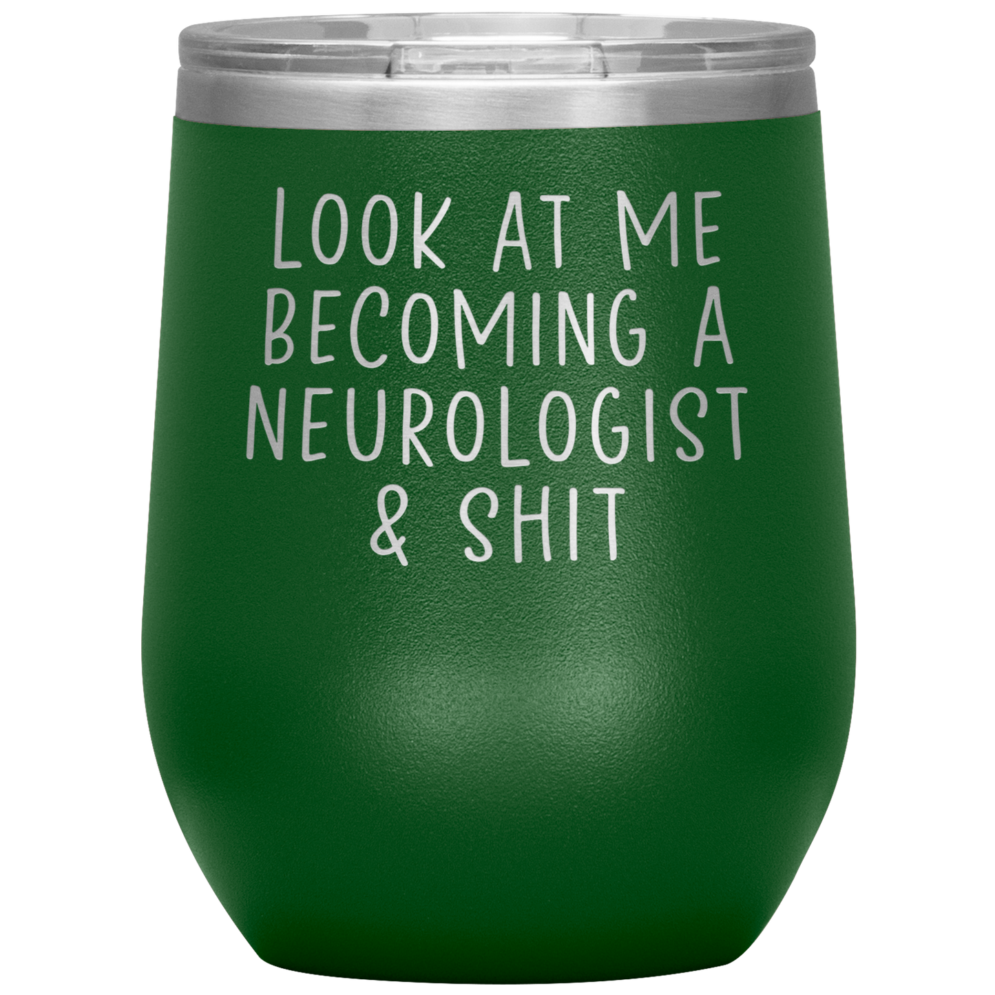 Neurologist Wine Tumbler, Neurologist Gifts, Travel Wine Cup, Birthday Gifts for Men and Women