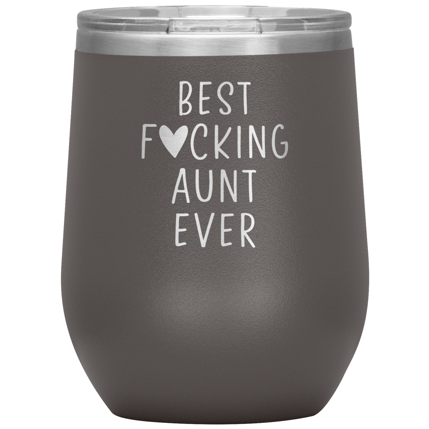 Aunt Wine Tumbler, Aunt Gifts, Travel Wine Cup, Birthday Gifts for Men and Women