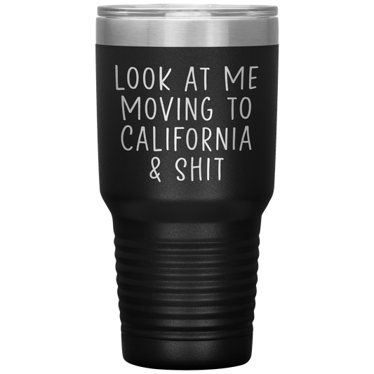 Trasferirsi in California Tumbler, trasferirsi in California regali, Travel Coffee Tazza, Regali di compleanno per uomini e donne