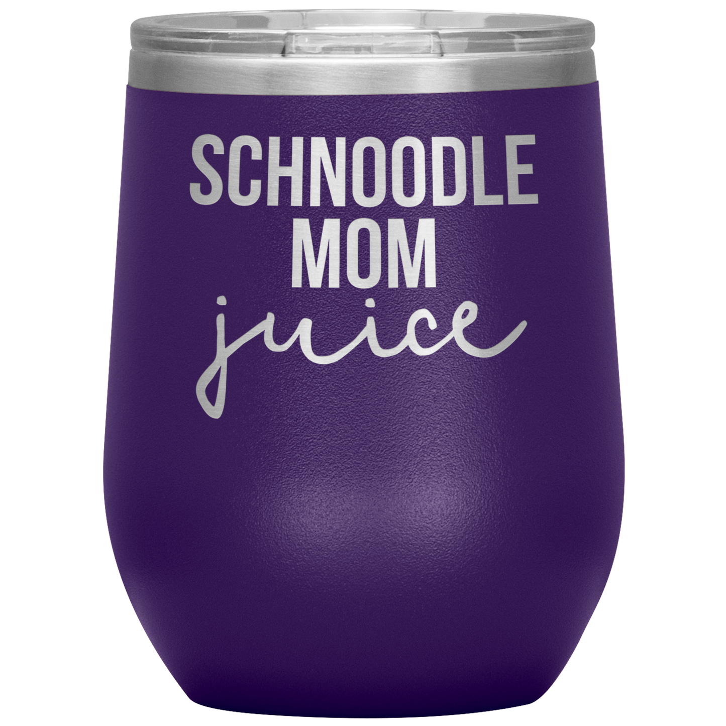 Schnoodle Mom Wine Tumbler, Schnoodle Mom Gifts, Travel Wine Cup, Birthday Gifts for Men and Women