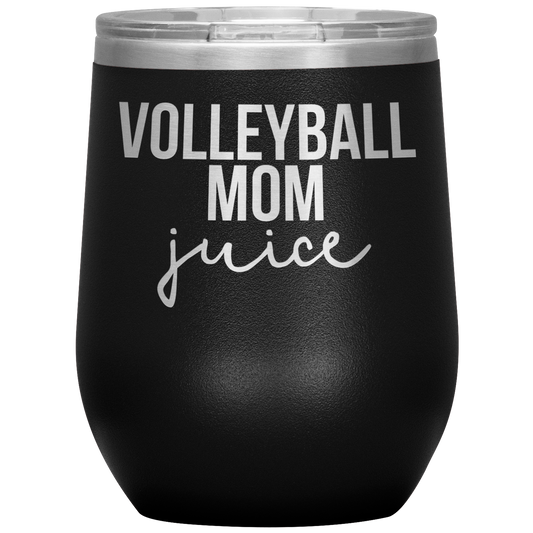 Volley-ball Maman Gobelet de Vin, Volley-ball Maman Cadeaux, Volley-ball Maman Coupe de Vin, des Cadeaux d'Anniversaire pour les Hommes et les Femmes