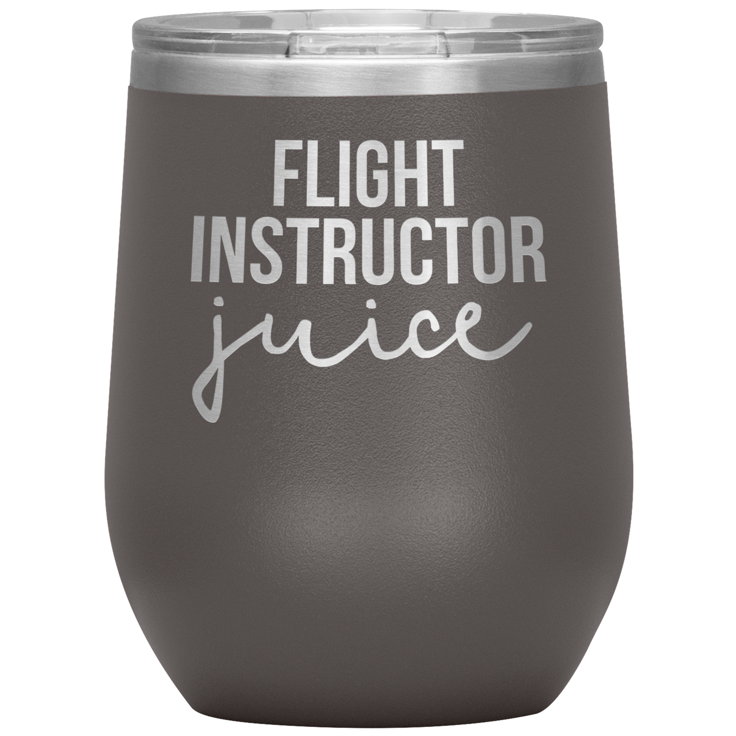 Flight Instructor Wine Tumbler, Flight Instructor Gifts, Travel Wine Cup, Birthday Gifts for Men and Women