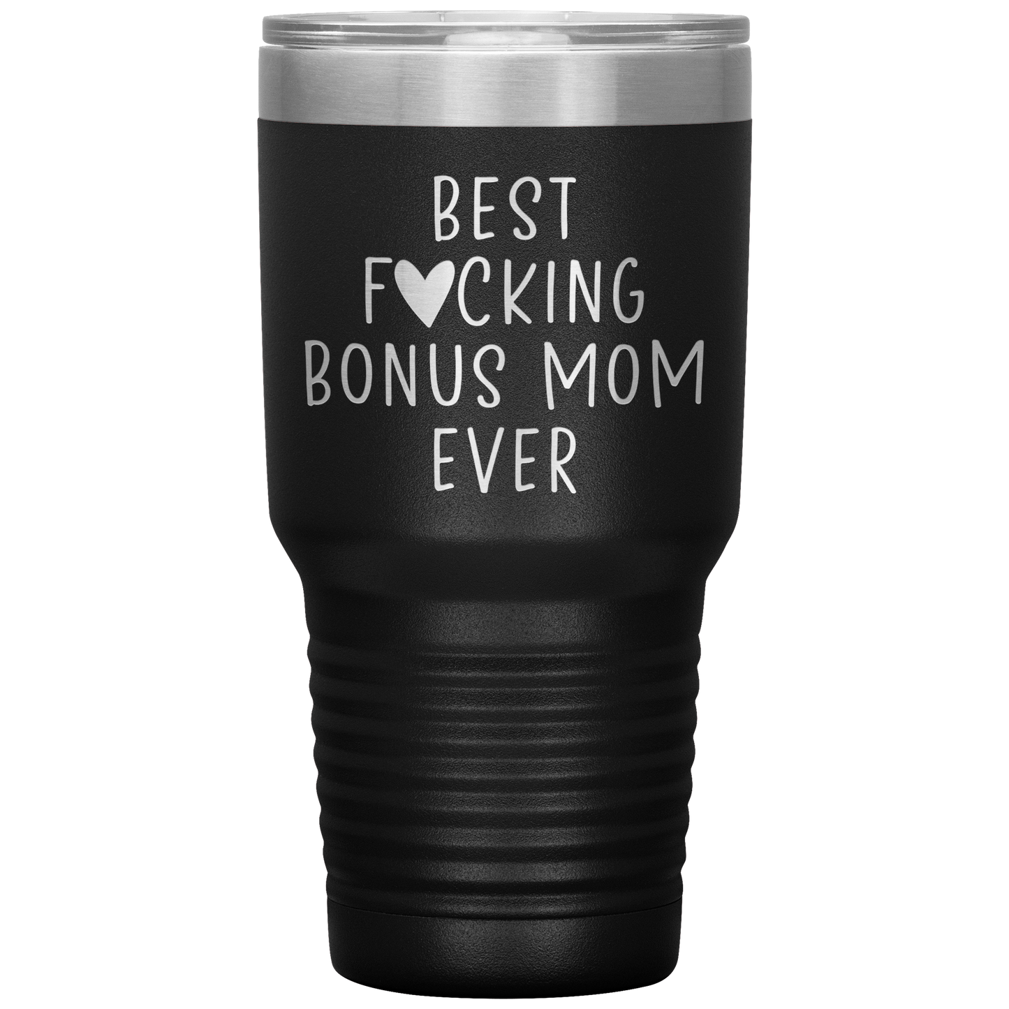 Bonus Mom Tumbler, Bonus Mom Gifts, Travel Coffee Mug, Birthday Gifts for Men and Women