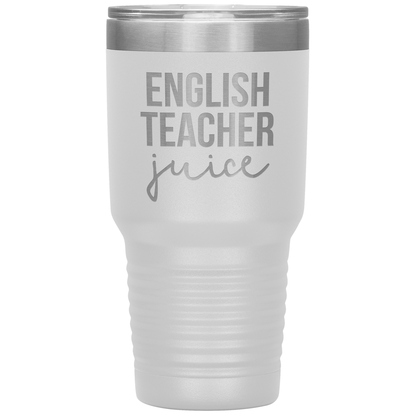 English Teacher Tumbler, English Teacher Gifts, Travel Coffee Mug, Birthday Gifts for Men and Women