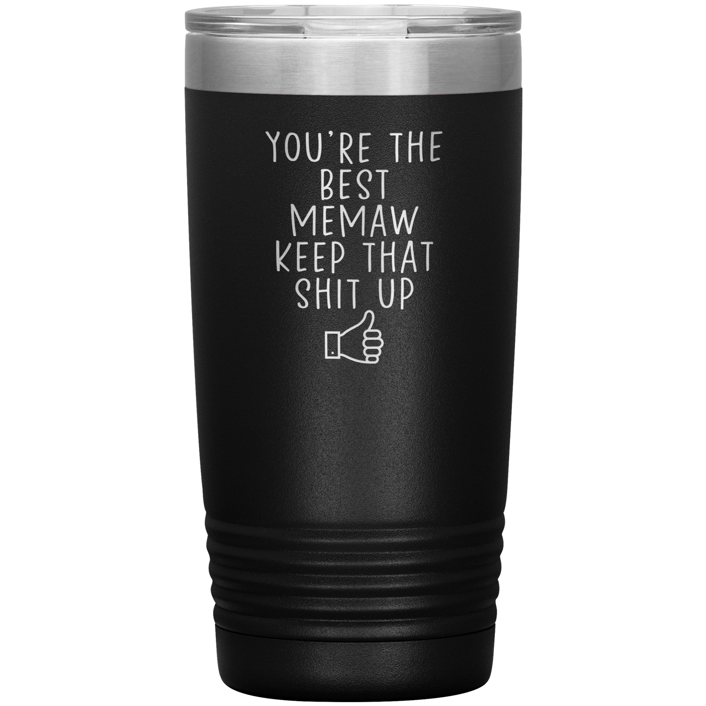 Memaw Tumbler, Memaw Gifts, Travel Coffee Mug, Birthday Gifts for Men and Women