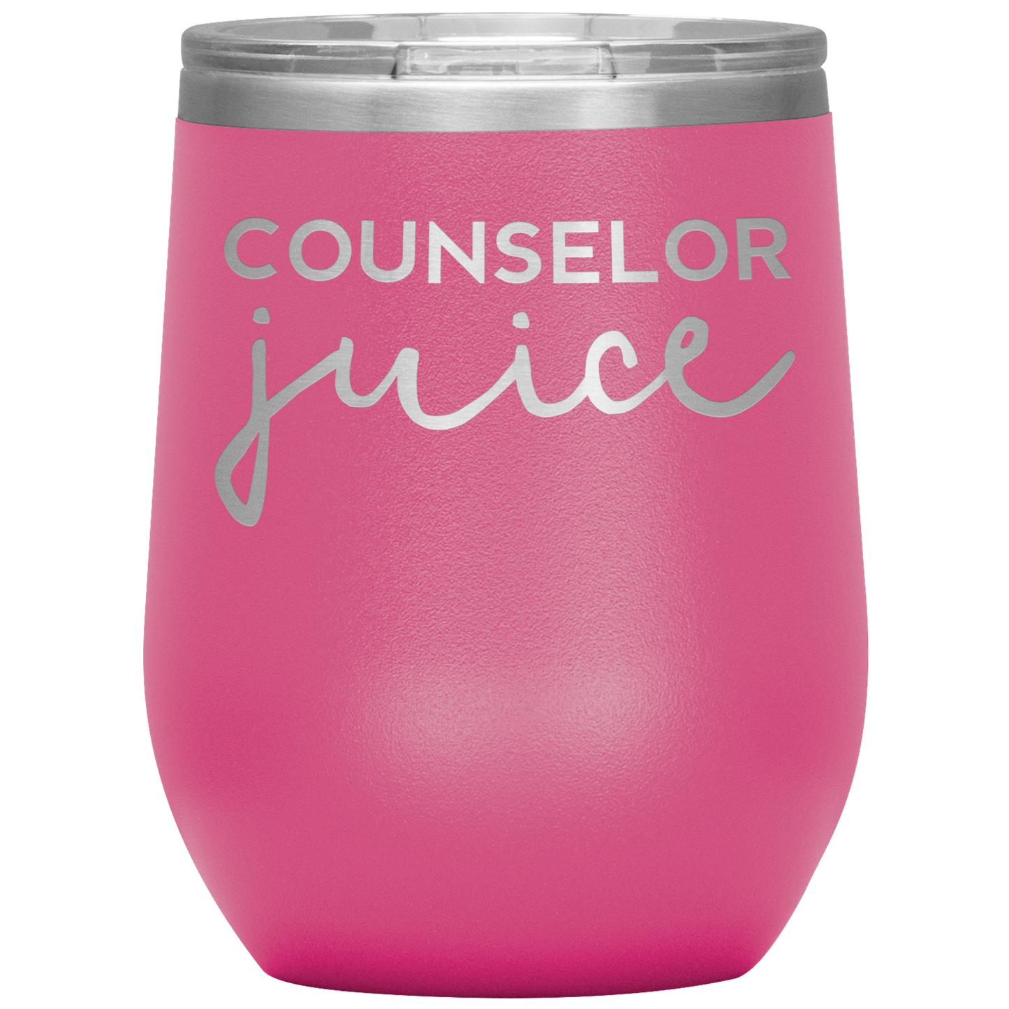 Counselor Wine Tumbler, Counselor Gifts, Travel Wine Cup, Birthday Gifts for Men and Women