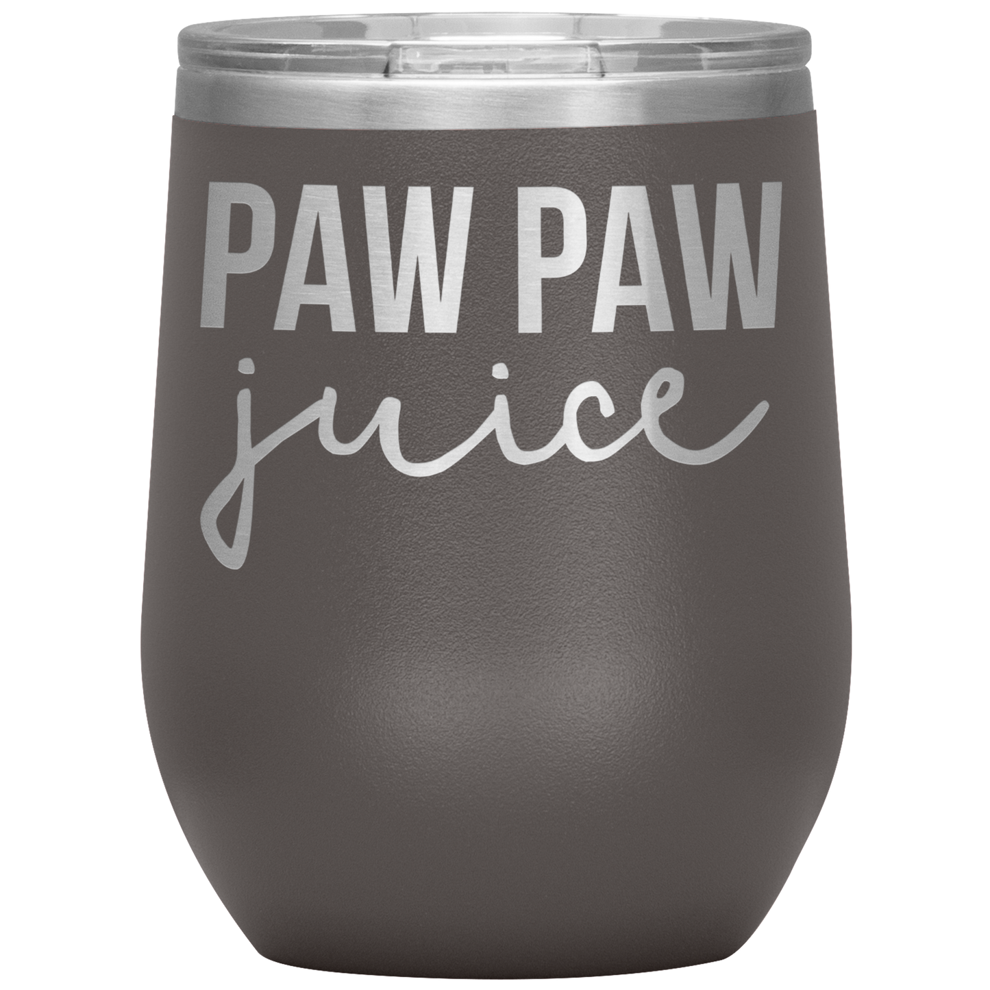 Paw Paw Wine Tumbler, Paw Paw Gifts, Travel Wine Cup, Birthday Gifts for Men and Women