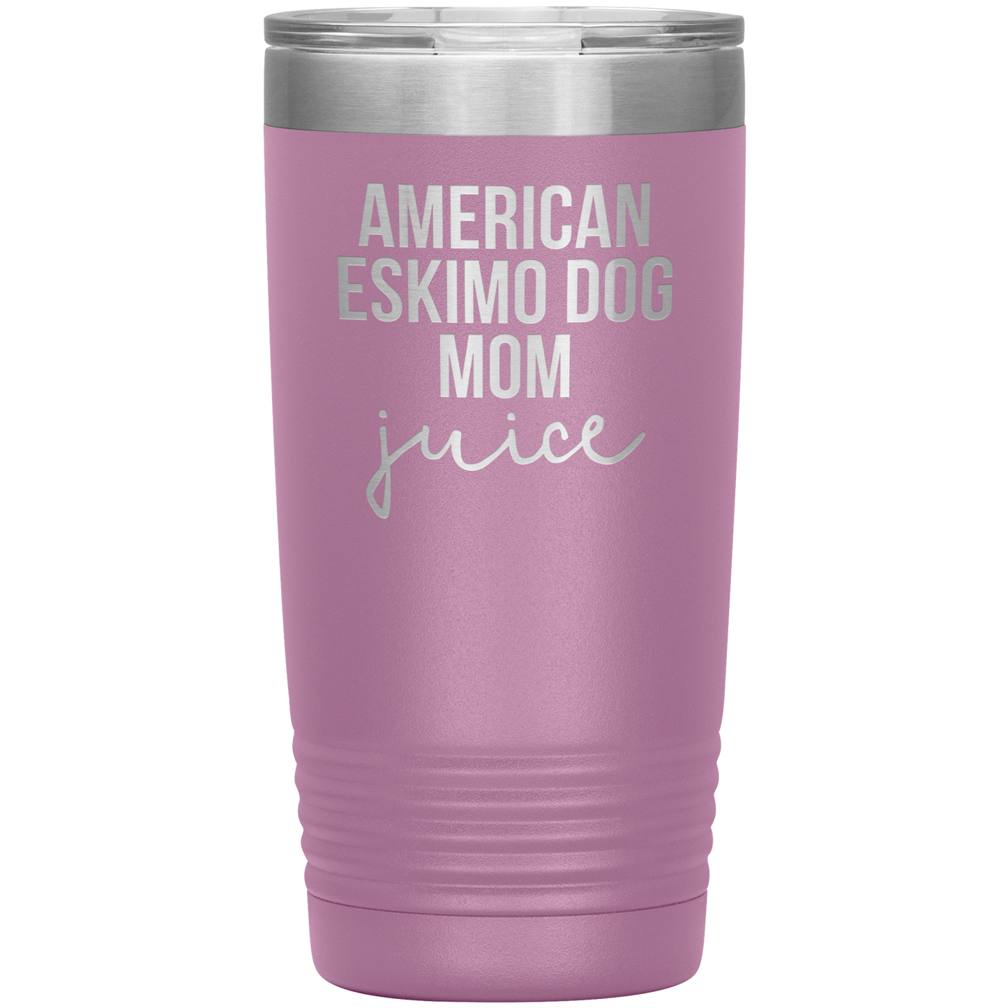 American Eskimo Dog Mom Tumbler, Funny Travel Coffee Mug, Birthday Gifts for Men and Women