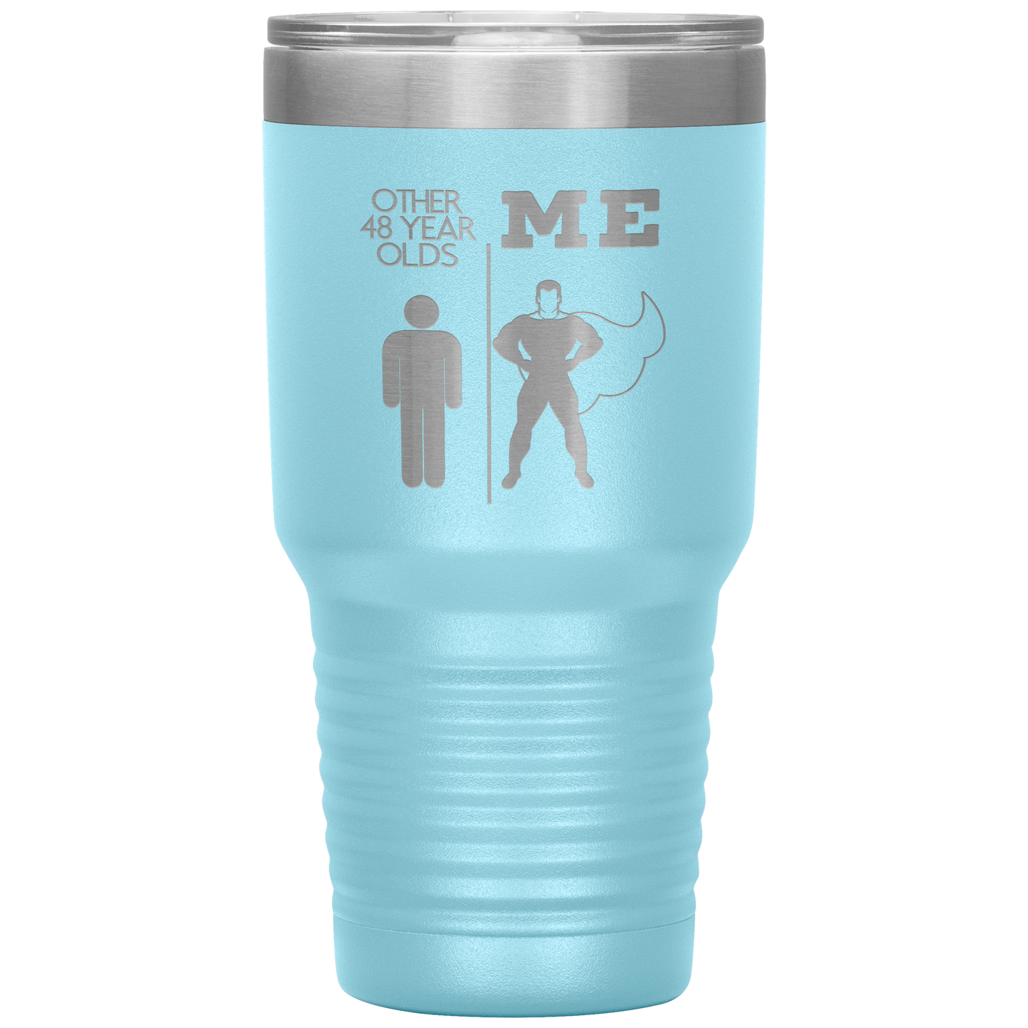 48th Birthday Tumbler, 48th Birthday Gifts, Travel Coffee Mug, Birthday Gifts for Men and Women