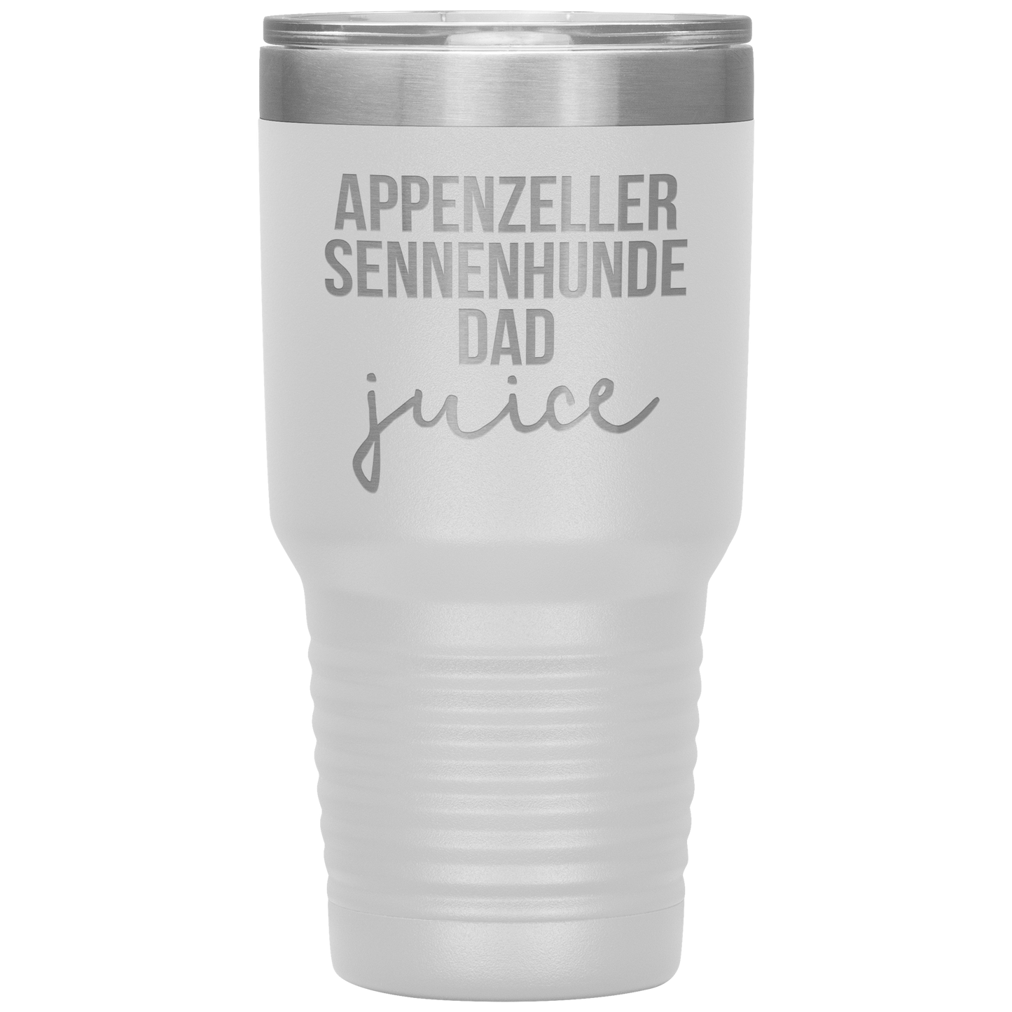 Appenzeller Sennenhunde Dad Tumbler, Funny Travel Coffee Mug, Birthday Gifts for Men and Women